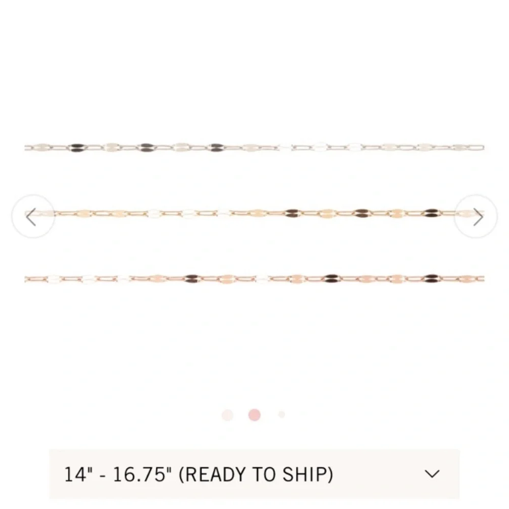 SOLD ! Catbird Tinsel Chain Necklace Choker 16.75” - Picture 9 of 11